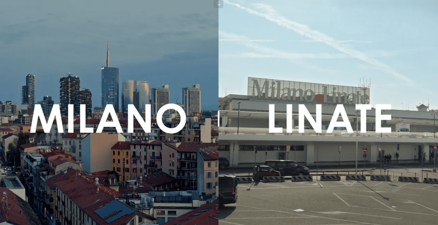 Milano Linate. Community Airport.